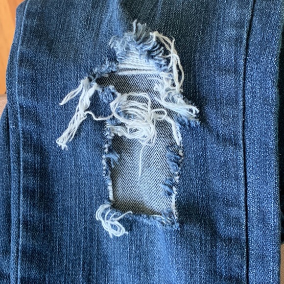 Versace Distressed Skinny Jeans Size 26 - Picture 12 of 12